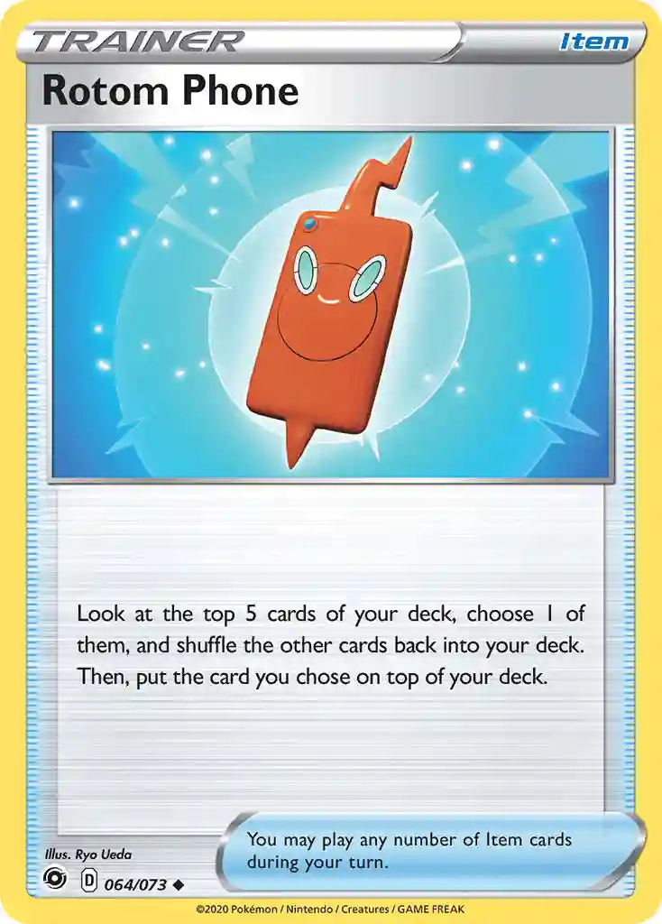 Rotom Phone-Reverse Foil