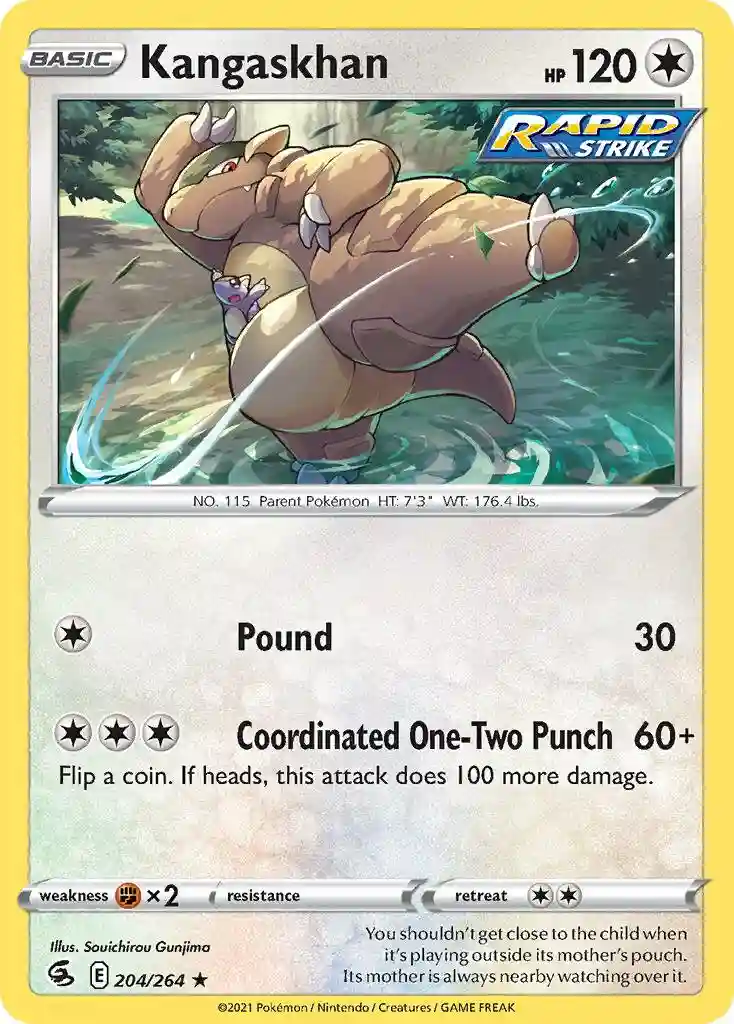 Kangaskhan-Reverse Foil
