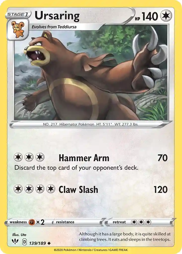 Ursaring-Reverse Foil