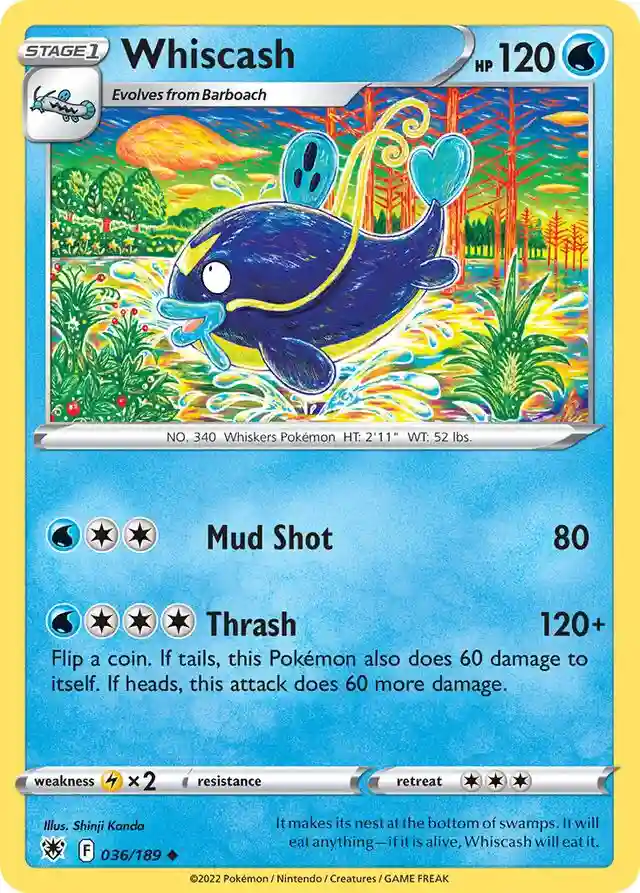 Whiscash-Reverse Foil