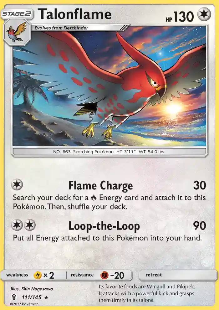 Talonflame-Reverse Foil