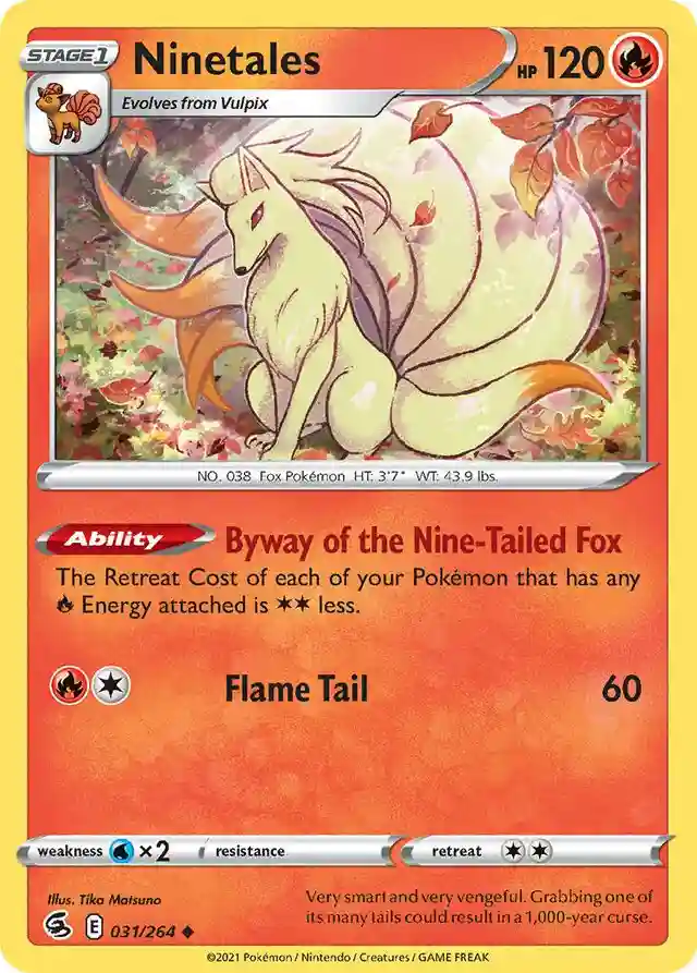 Ninetales-Reverse Foil