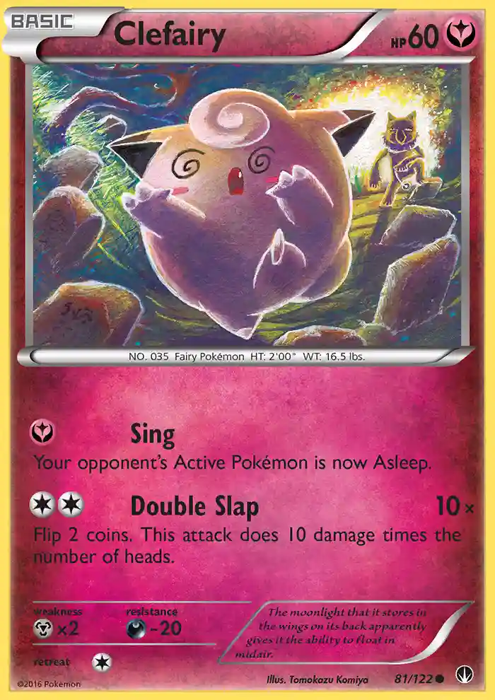 Clefairy-Reverse Foil