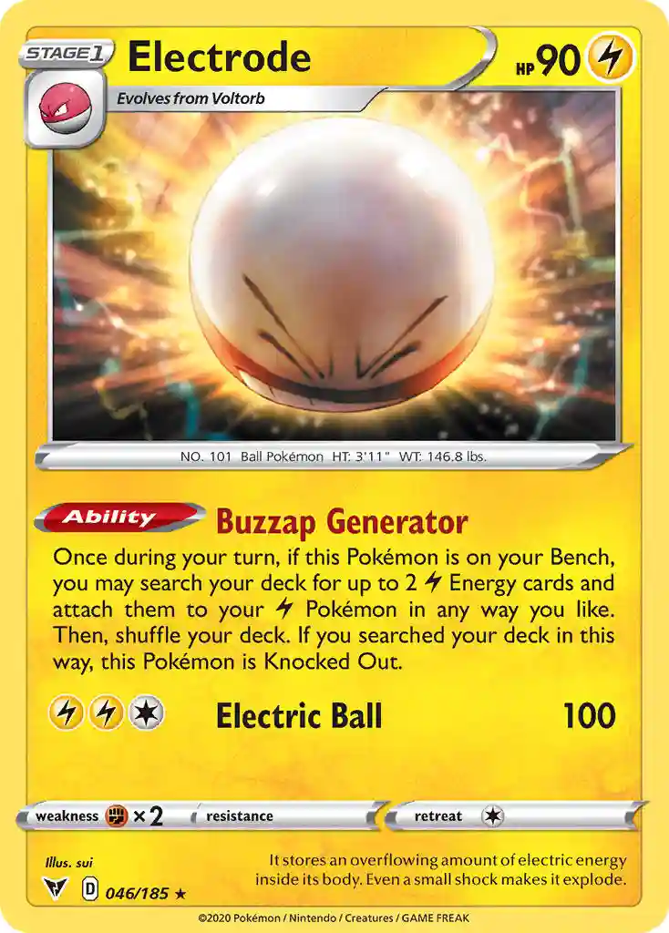Electrode-Holo (046) 2020 Pokemon Sword & Shield Vivid Voltage