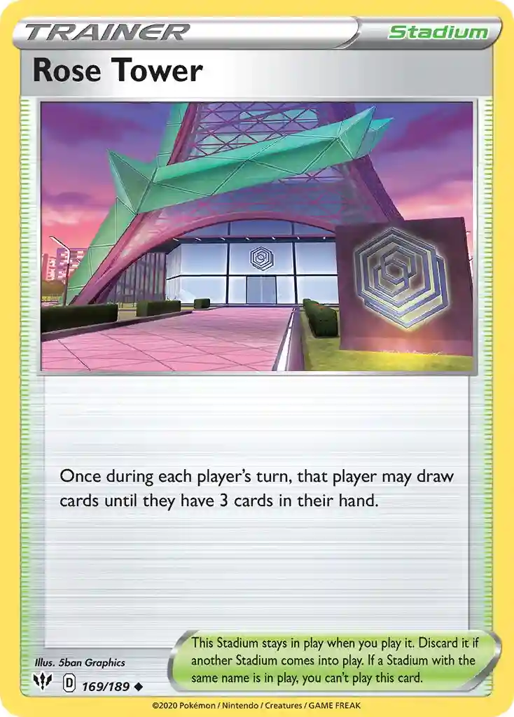 Rose Tower-Reverse Foil