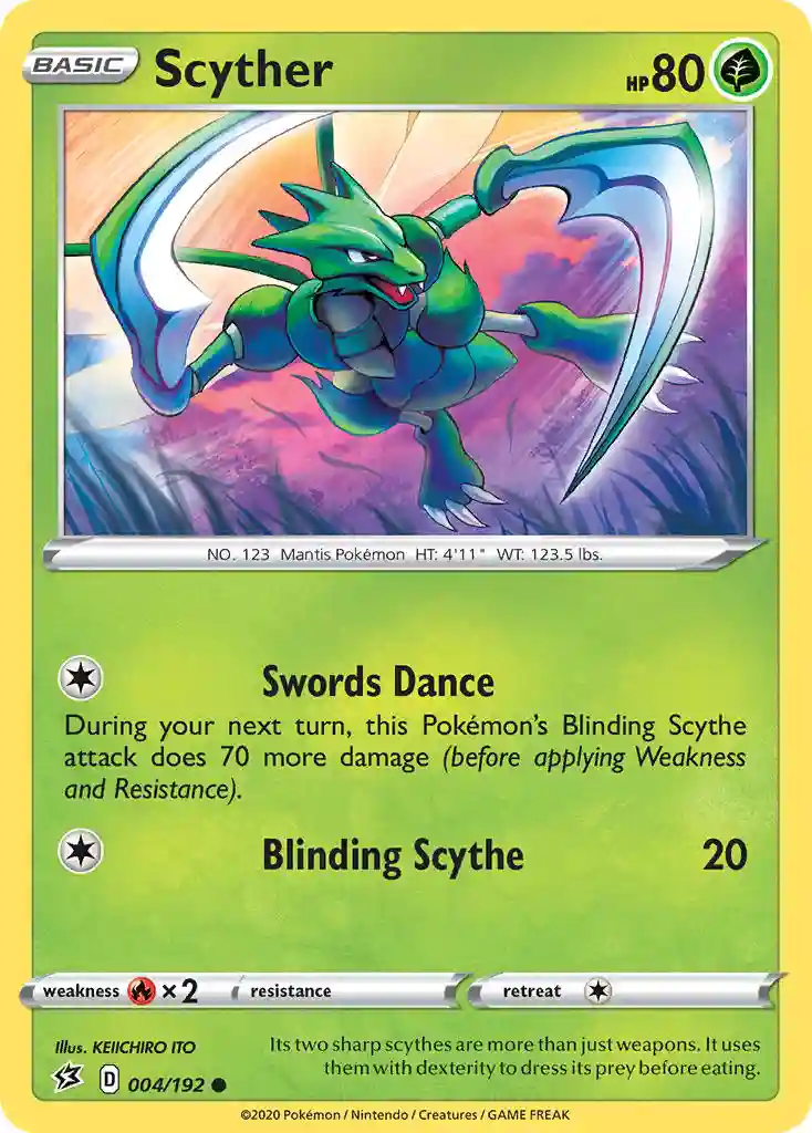 Scyther-Reverse Foil