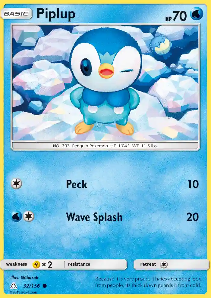 Piplup-Reverse Foil