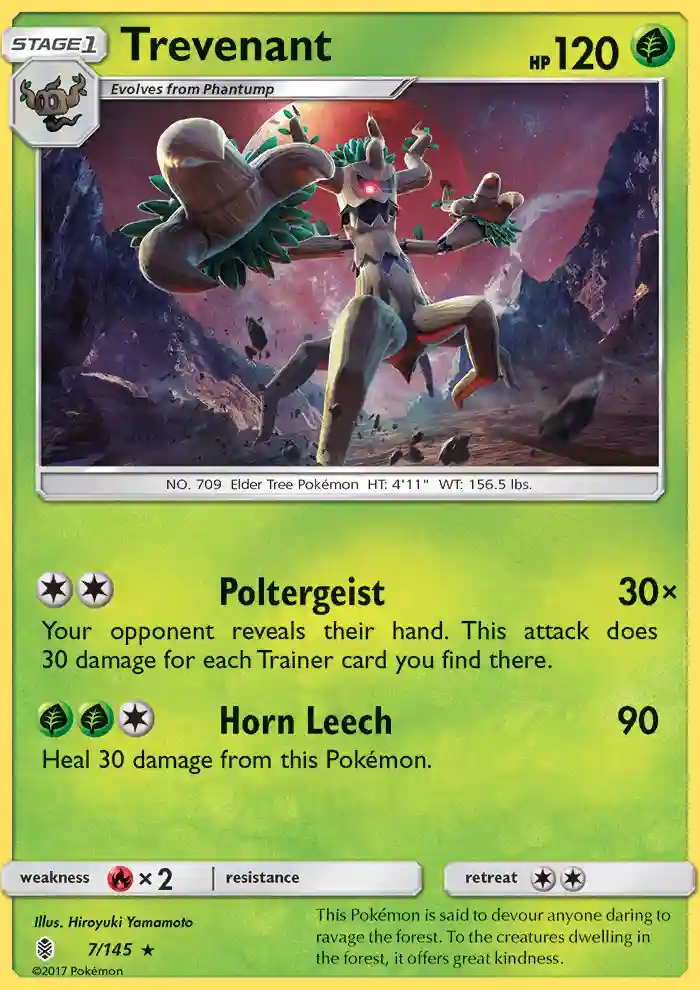 Trevenant-Reverse Foil