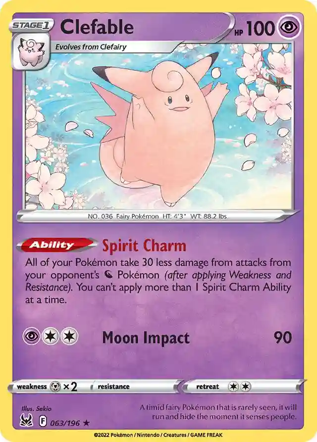 Clefable-Reverse Foil
