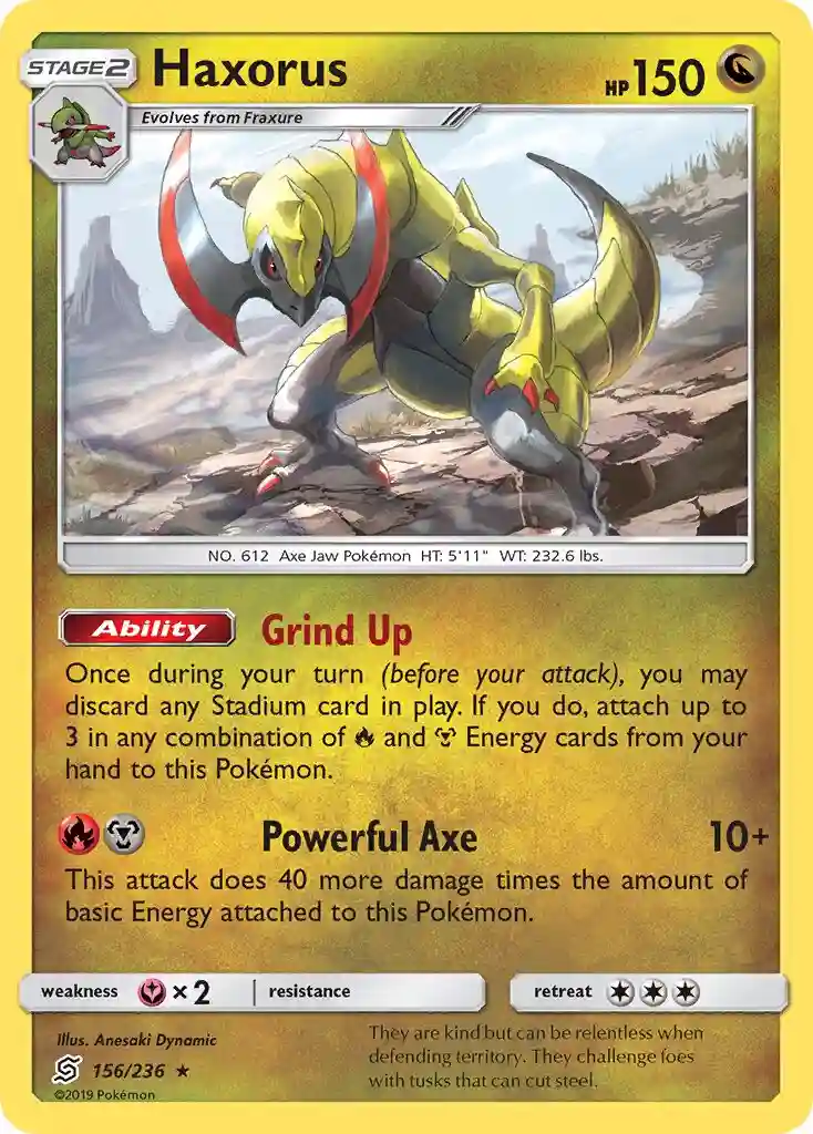 Haxorus-Reverse Foil