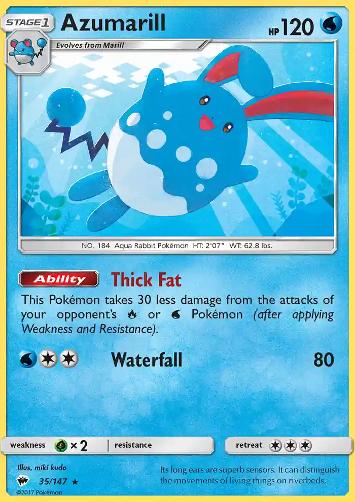 Azumarill-Reverse Foil
