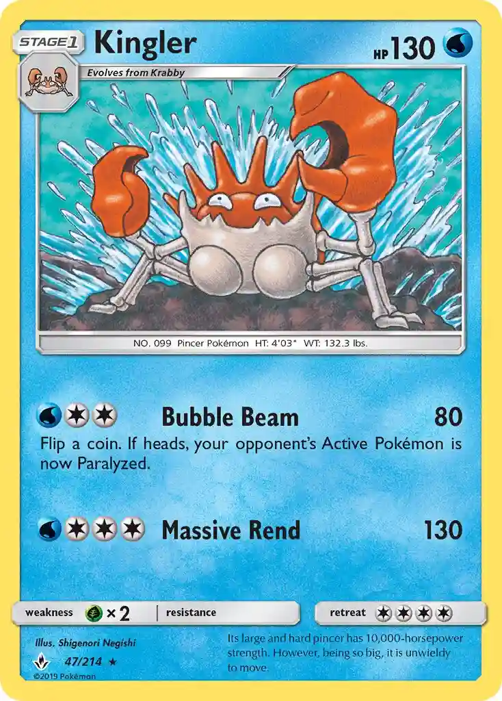 Kingler-Reverse Foil