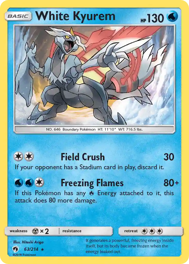 White Kyurem-Holo