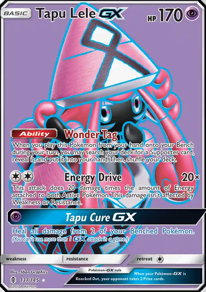 Full Art/Tapu Lele GX