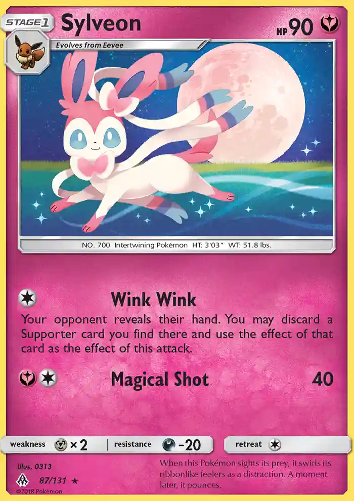 Sylveon-Reverse Foil