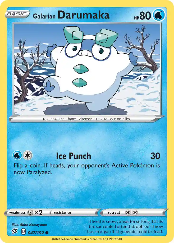 Galarian Darumaka-Reverse Foil