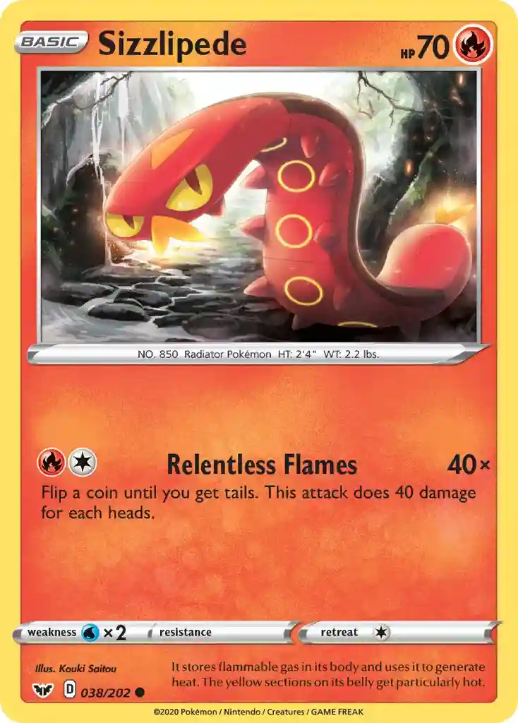 Sizzlipede-Reverse Foil