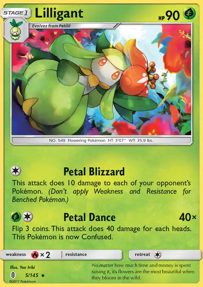 Lilligant-Reverse Foil