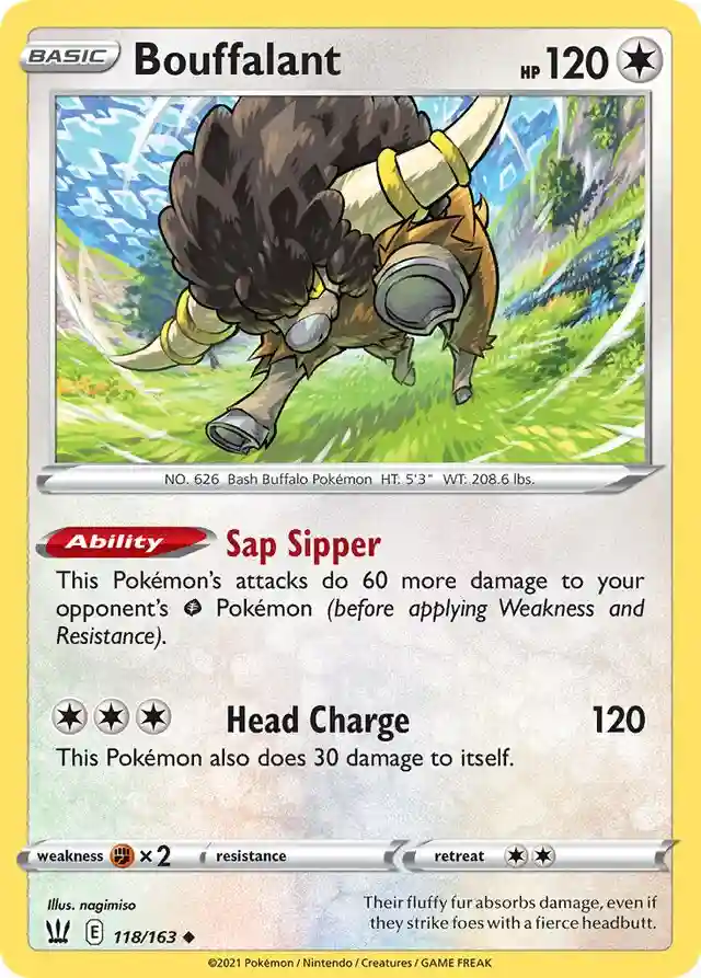 Bouffalant-Reverse Foil