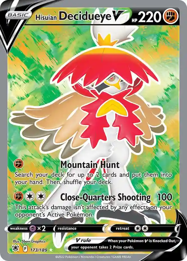 Full Art/Hisuian Decidueye V