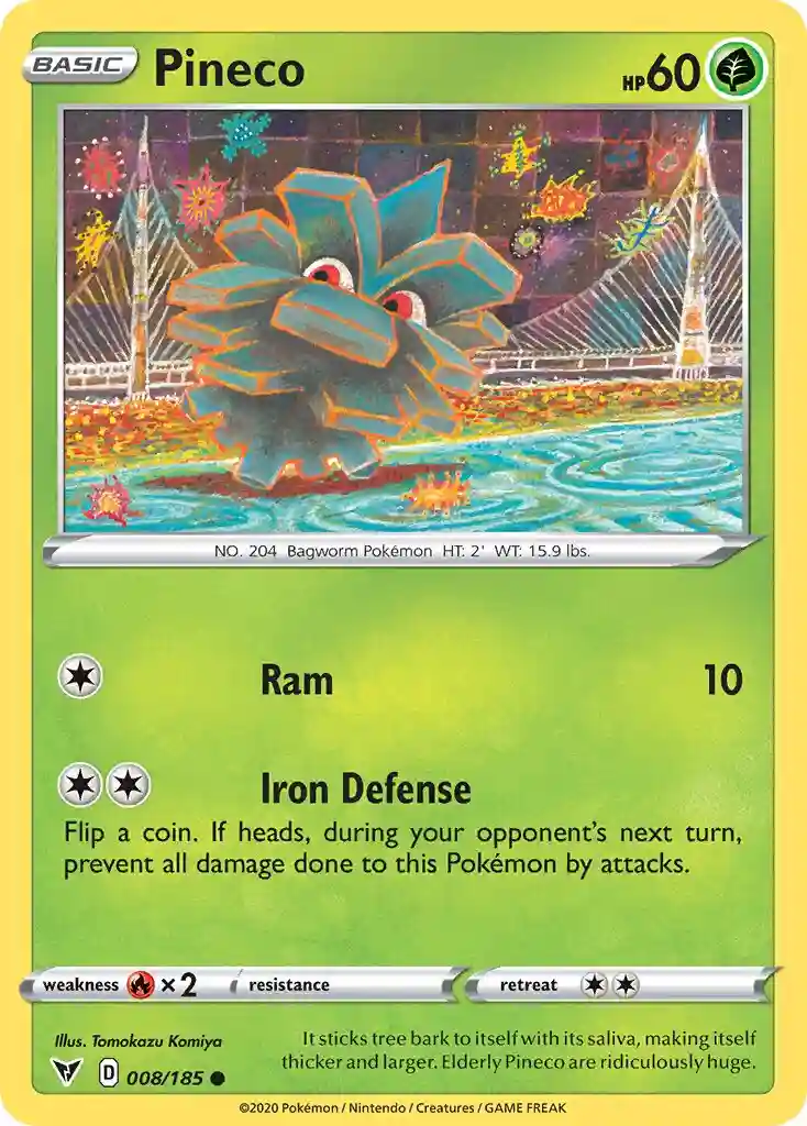 Pineco-Reverse Foil