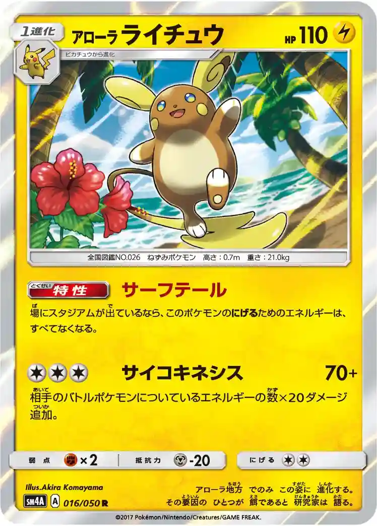 Alolan Raichu-Holo