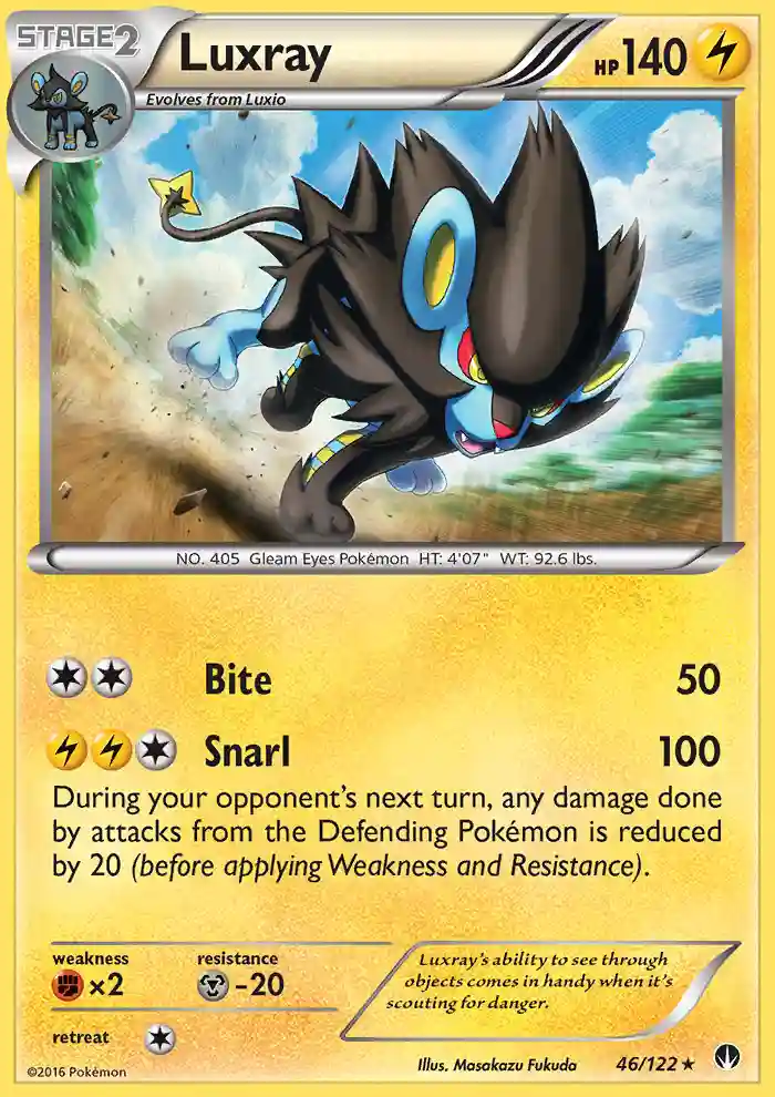 Luxray-Reverse Foil