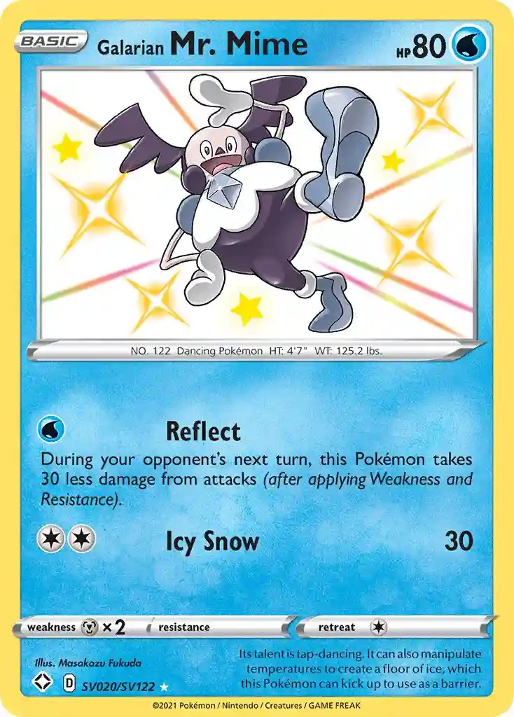 Galarian Mr. Mime-Holo