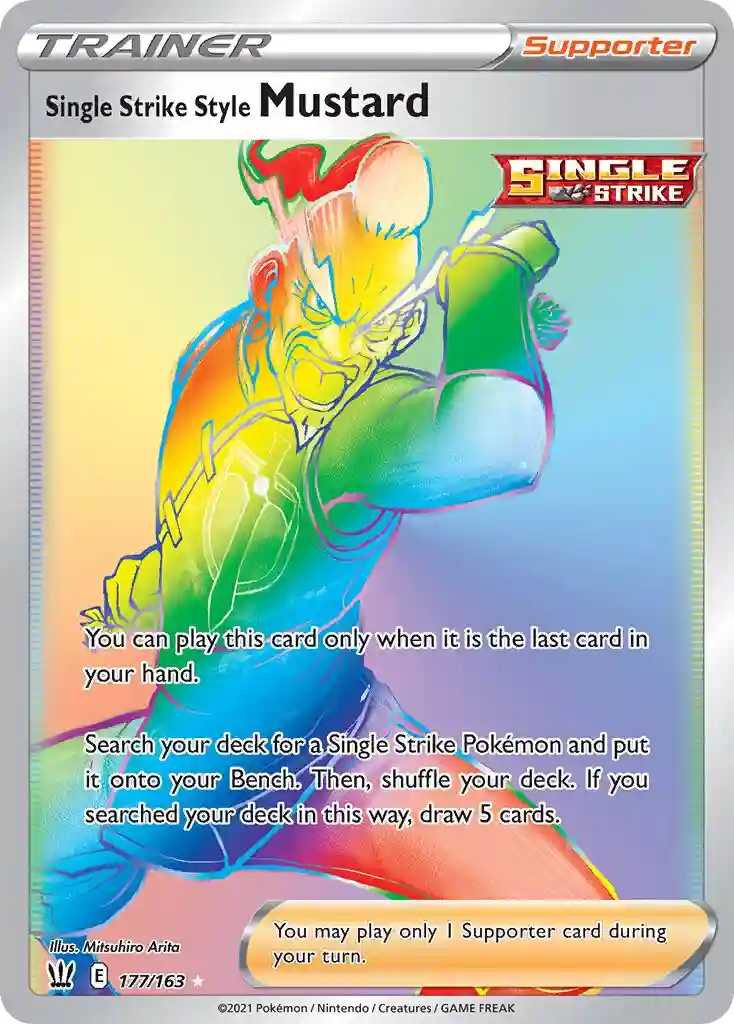 Full Art/Single Strike Style Mustard