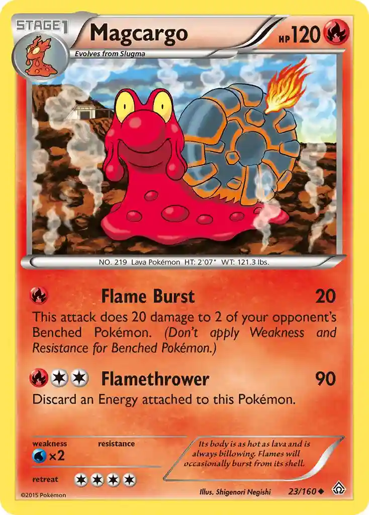 Magcargo-Reverse Foil
