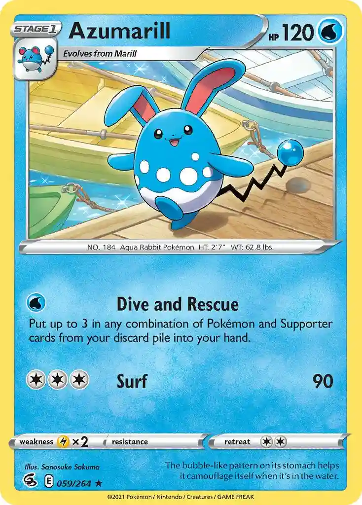 Azumarill-Reverse Foil