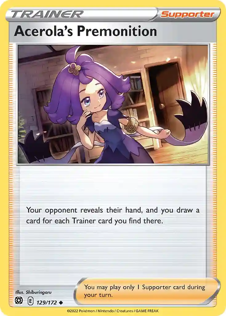 Acerola's Premonition-Reverse Foil