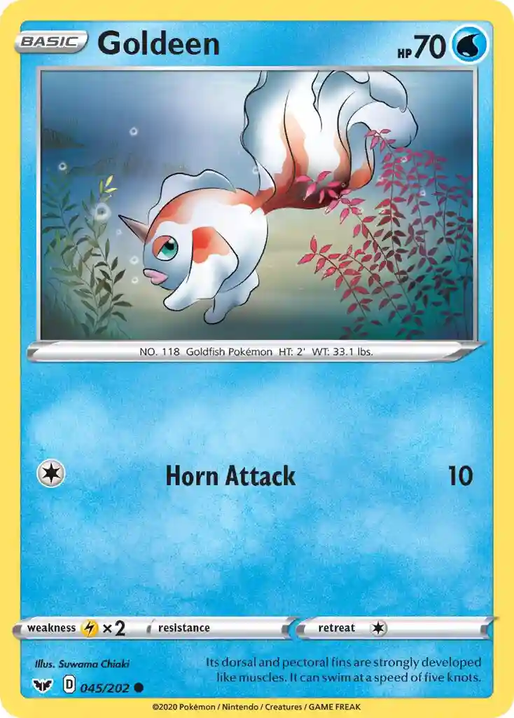 Goldeen-Reverse Foil