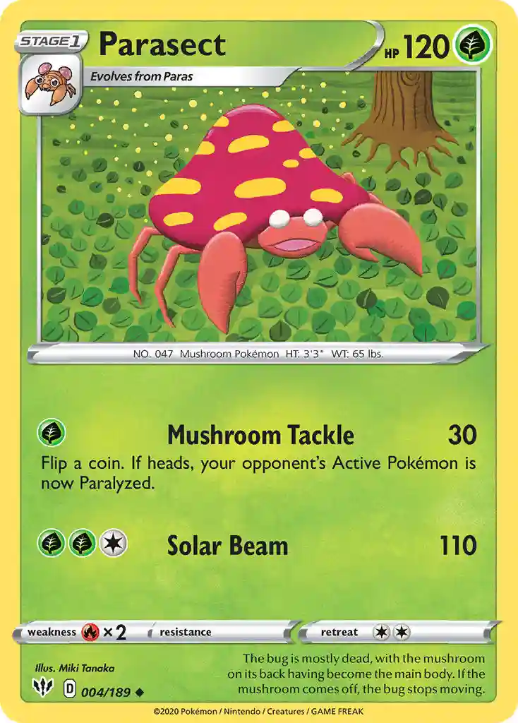 Parasect-Reverse Foil