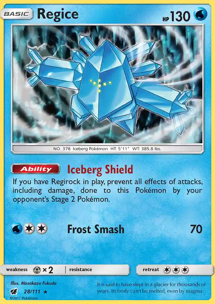 Regice-Holo