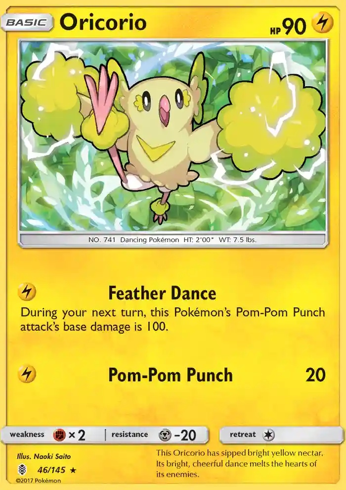 Oricorio-Reverse Foil