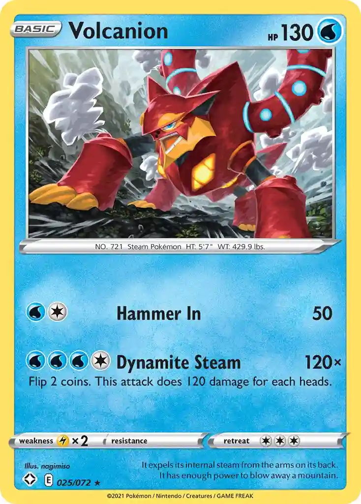 Volcanion-Reverse Foil