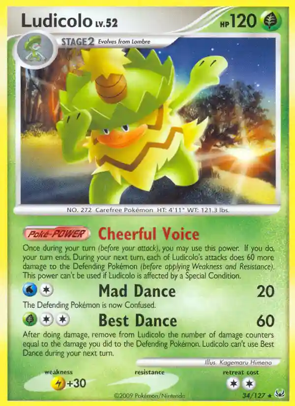 Ludicolo-Reverse Foil