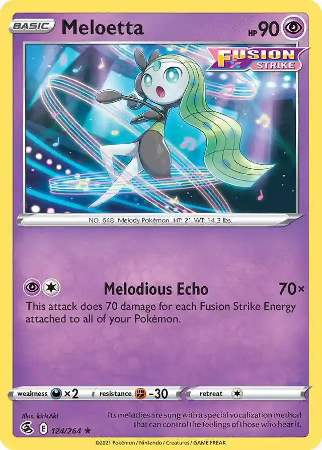 Meloetta-Reverse Foil