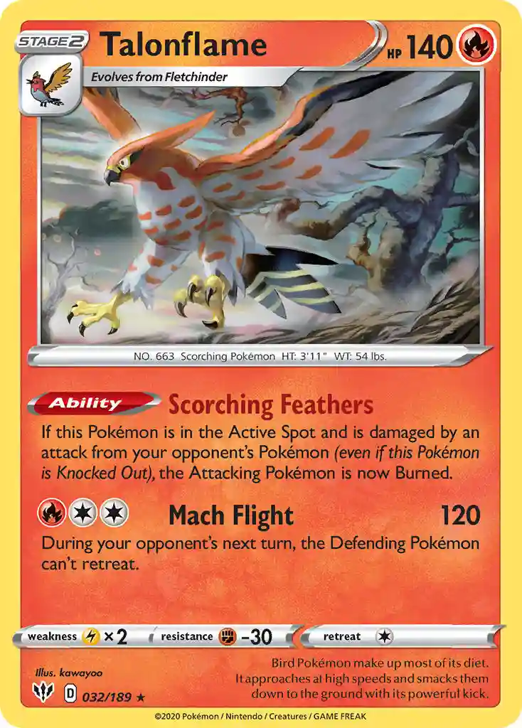 Talonflame-Reverse Foil