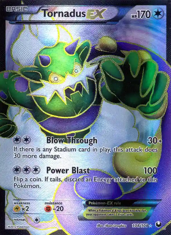 Full Art/Tornadus EX