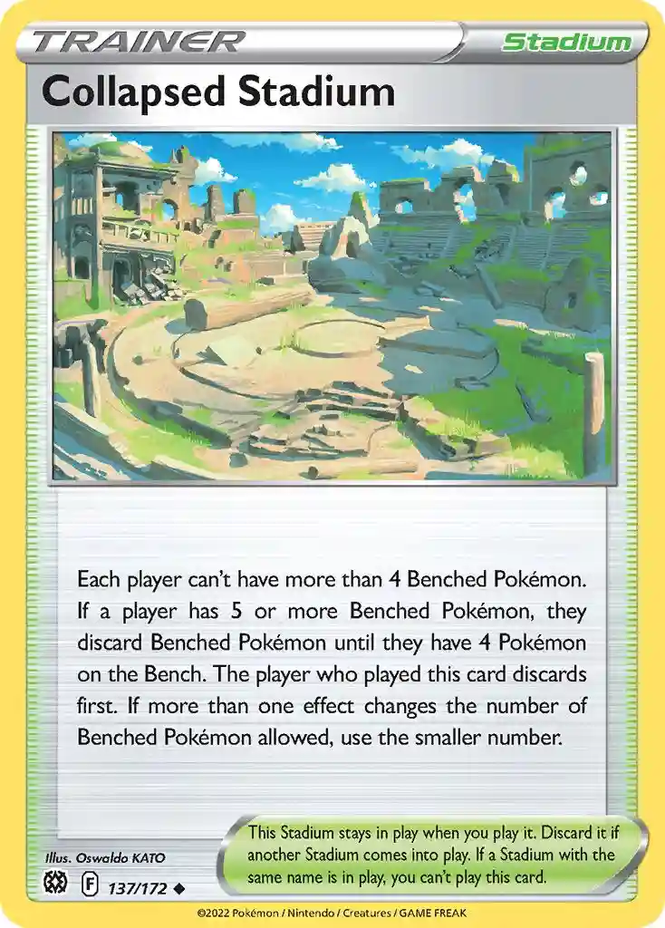 Collapsed Stadium-Reverse Foil