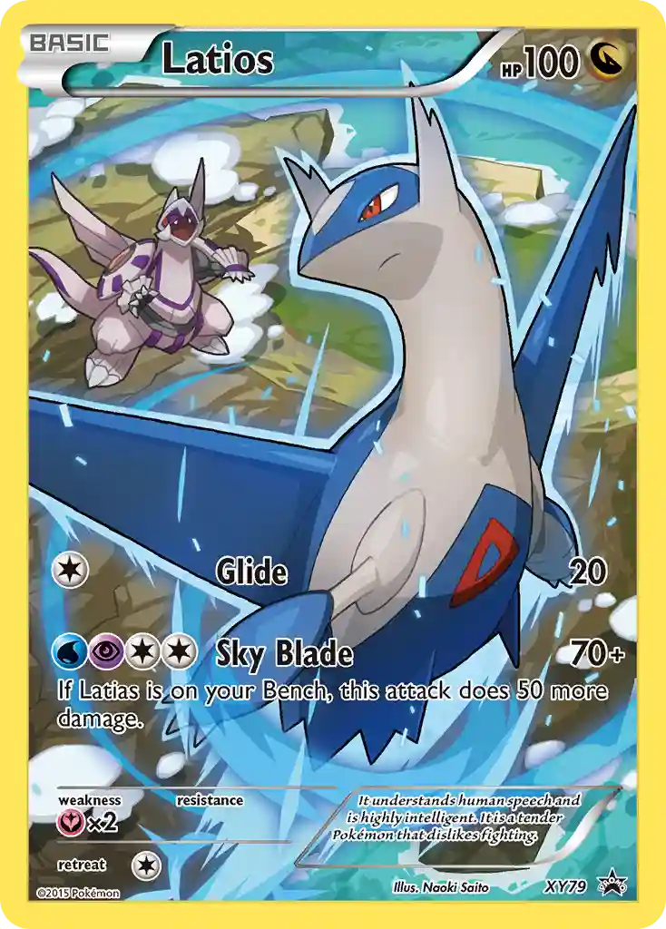Full Art/Latios (XY79) 2015 Pokemon XY Black Star Promos