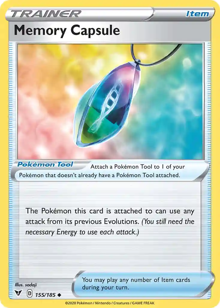Memory Capsule-Reverse Foil
