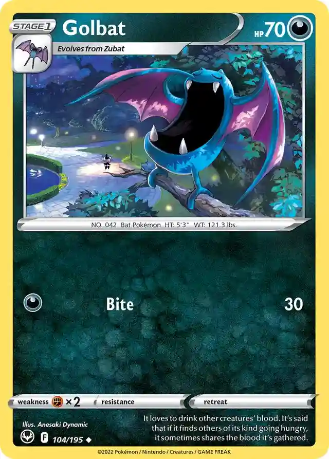 Golbat-Reverse Foil