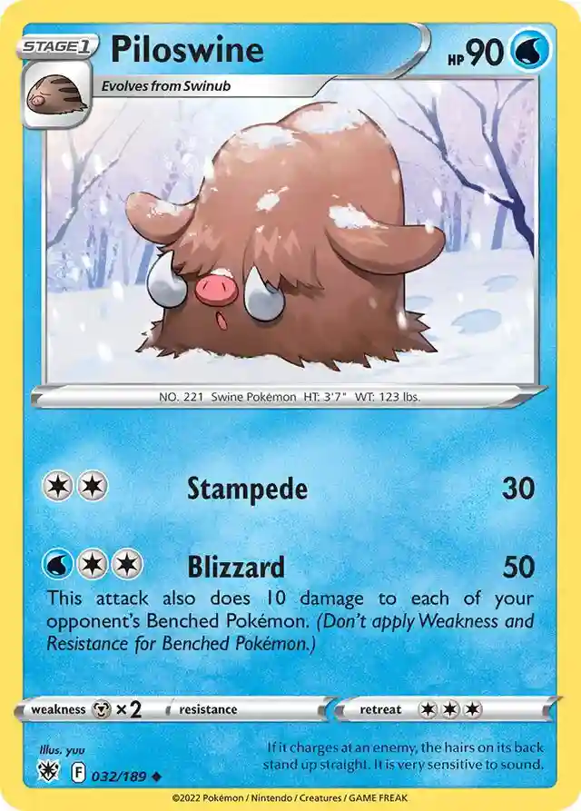 Piloswine-Reverse Foil