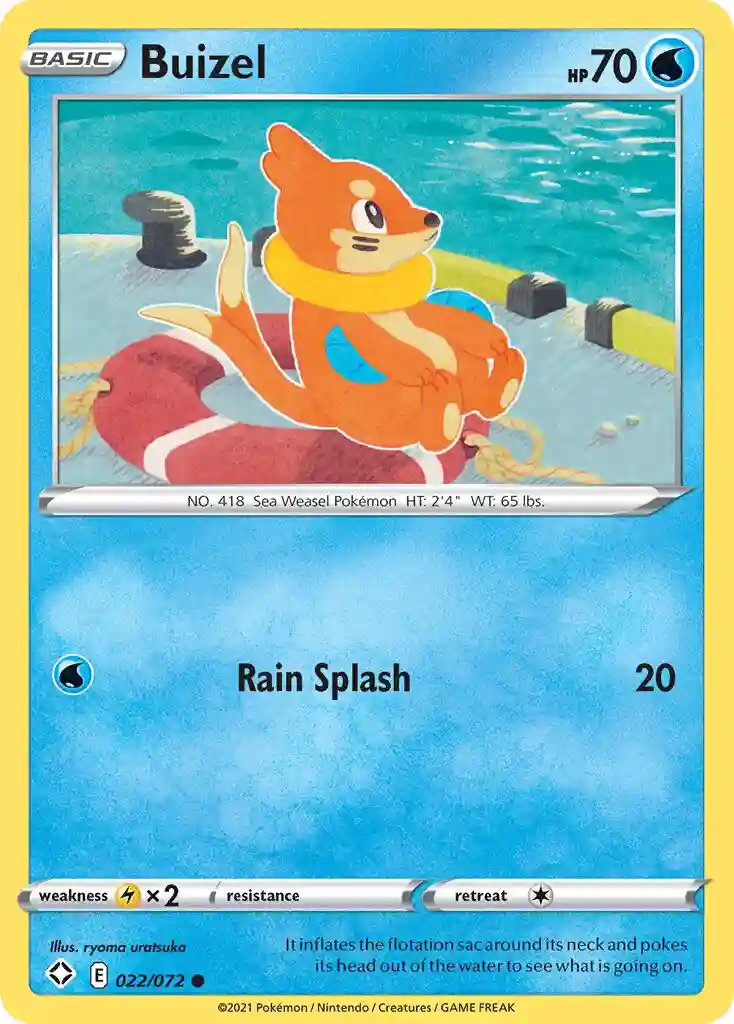 Buizel-Reverse Foil