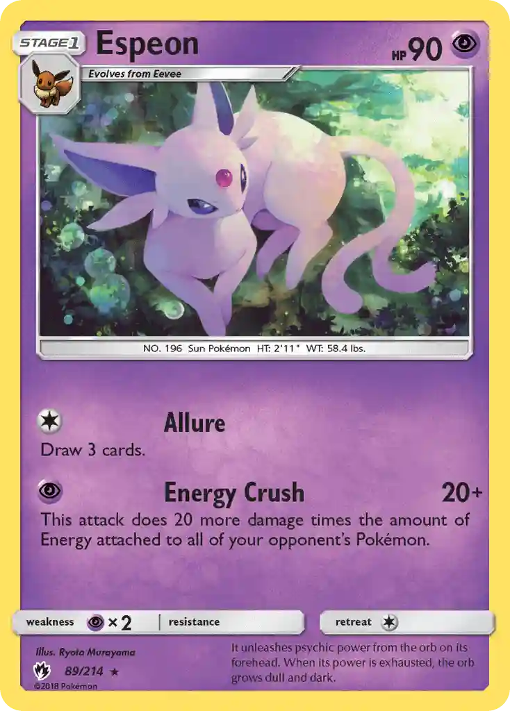 Espeon-Reverse Foil