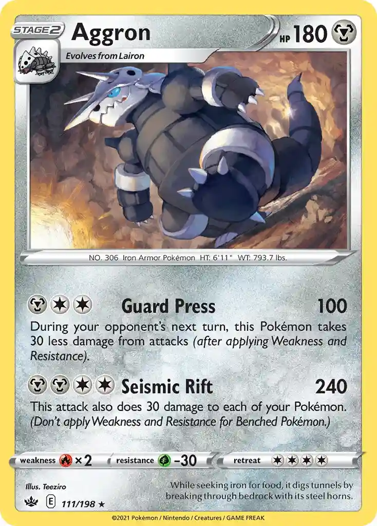 Aggron-Reverse Foil