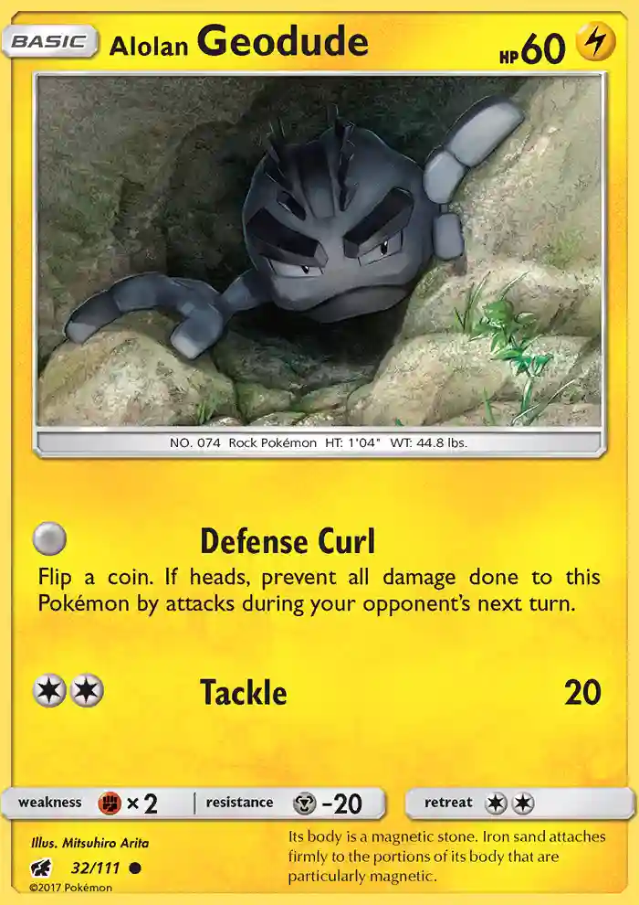 Alolan Geodude-Reverse Foil